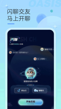 绿洲聊天截图
