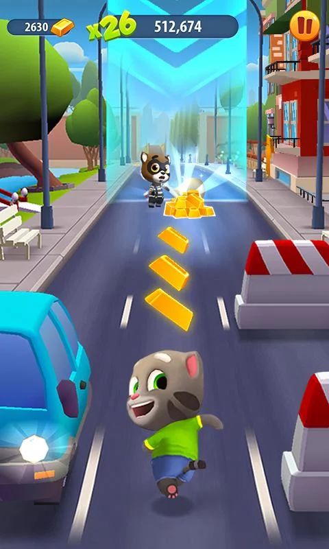 汤姆猫跑酷免费下载无限钻石版