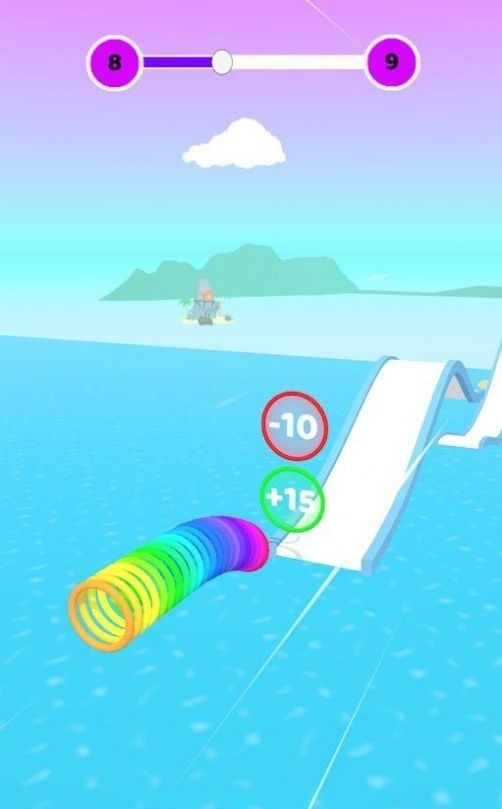彩虹弹簧圈飞跑游戏下载v1.0.1 1